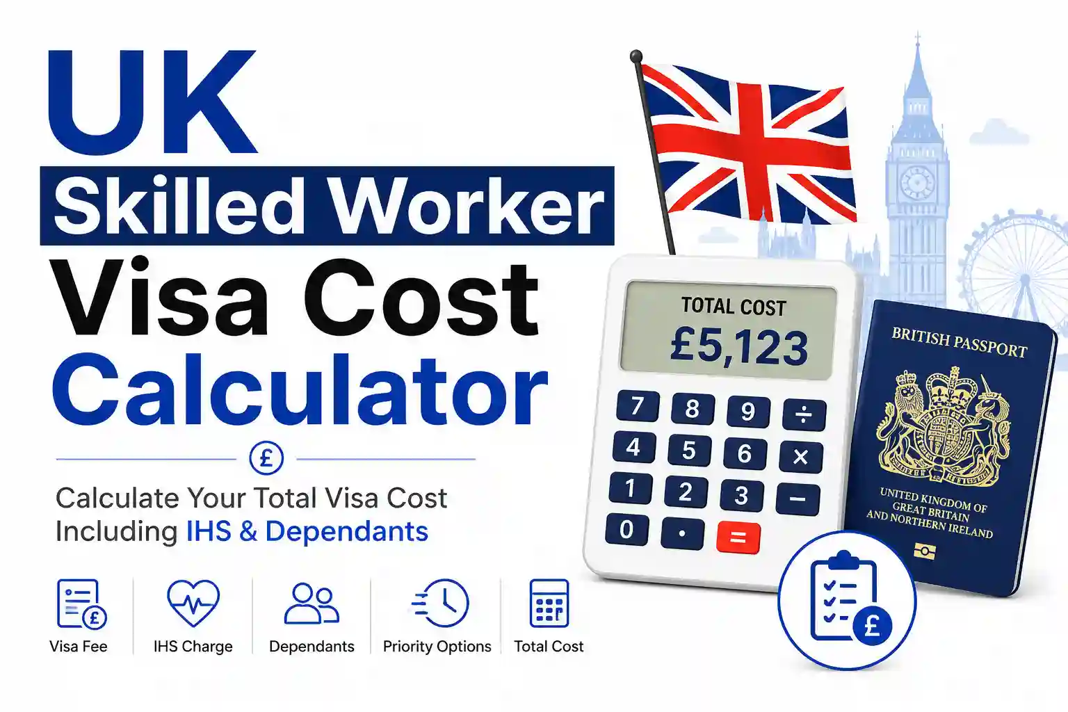 The Immigrant Stories 13 UK Skilled Worker Visa Cost Calculator